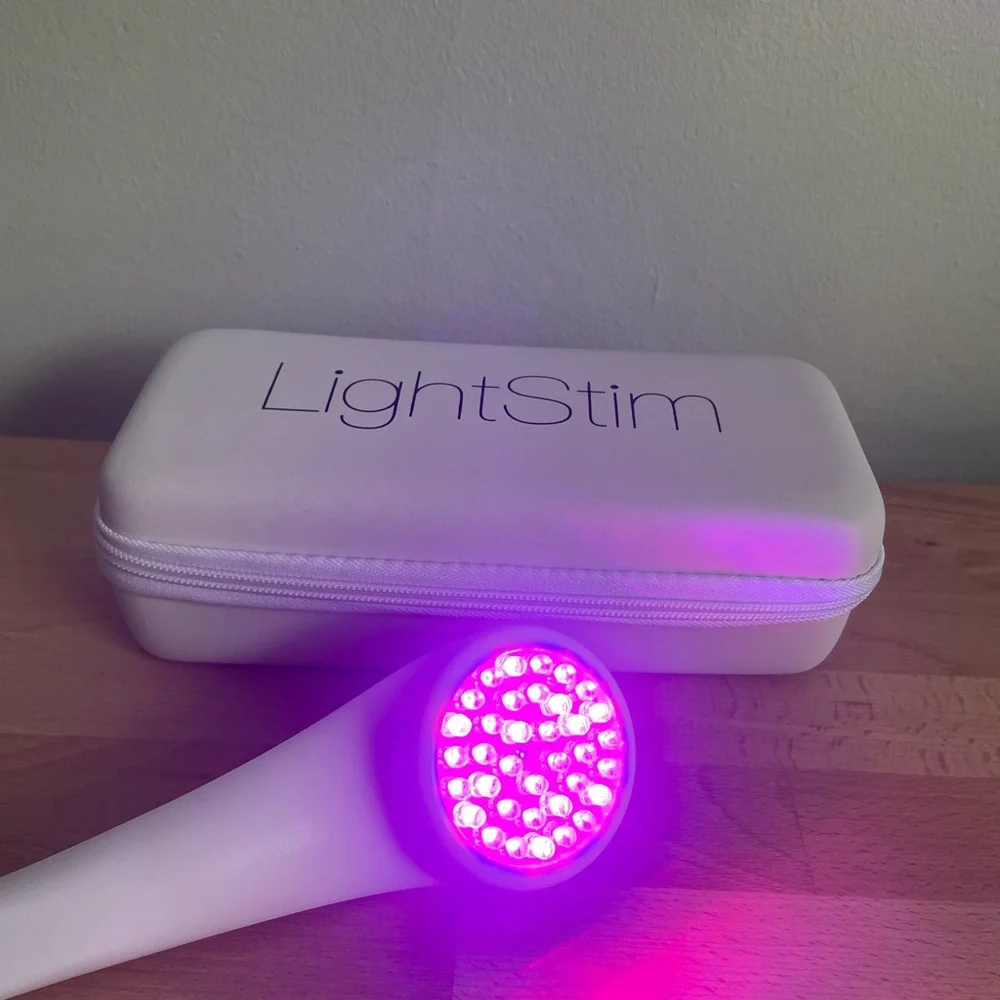 LightStim for Acne Blue Red LED Light Therapy Device Barely Used Case Nordstrom - Picture 5 of 6